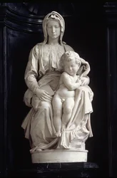 Madonna and Child, commissioned in 1505 by Jan van Moescroen, given to the church in 1514 or 1517